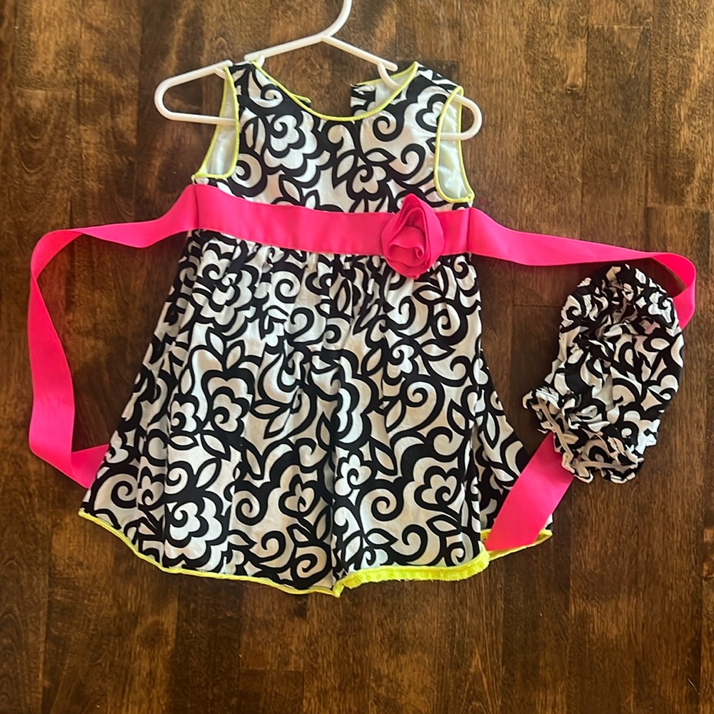 Nannette dress with bloomers